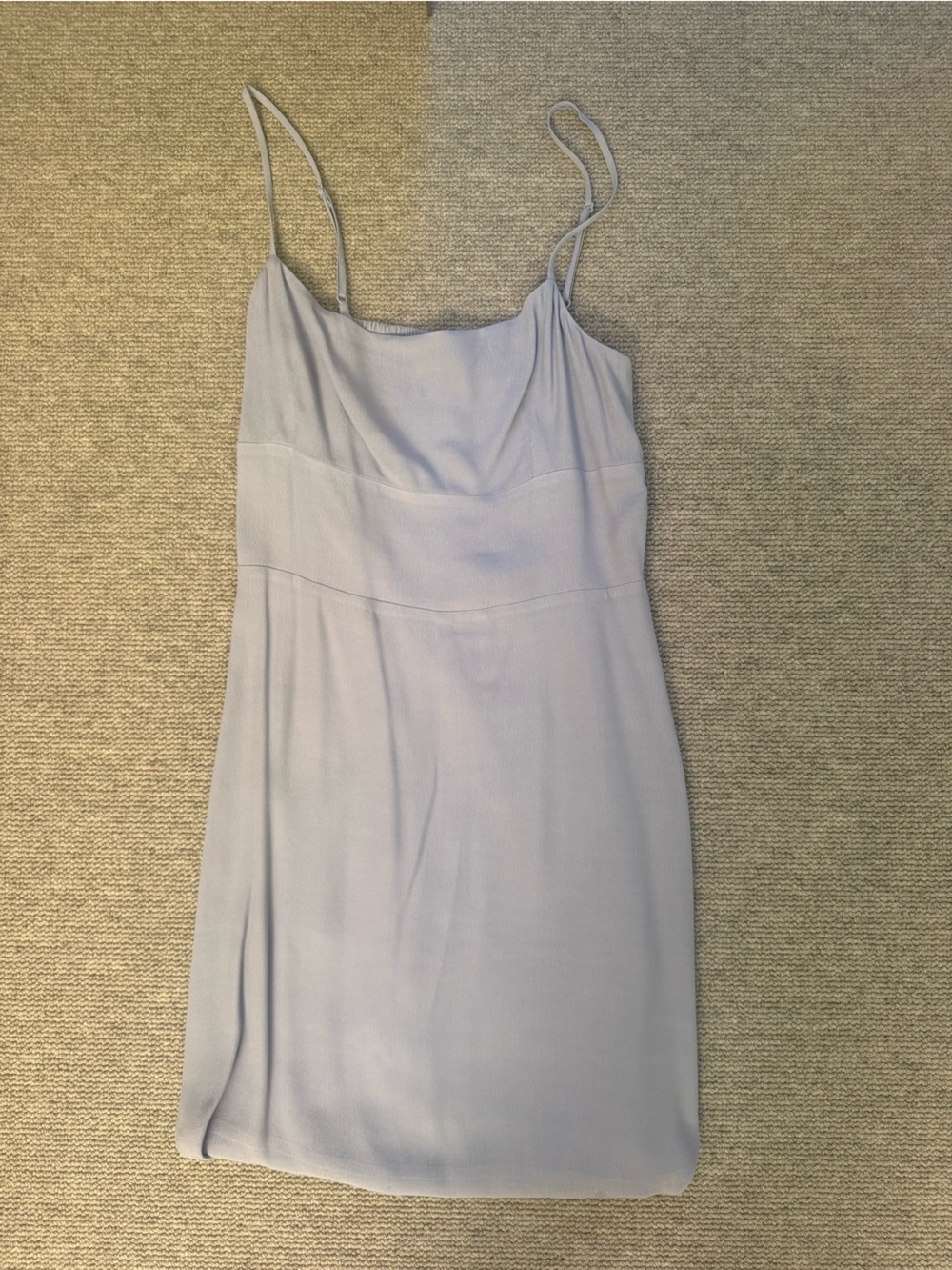 Aritzia Lavender Slip Dress with Spaghetti Straps